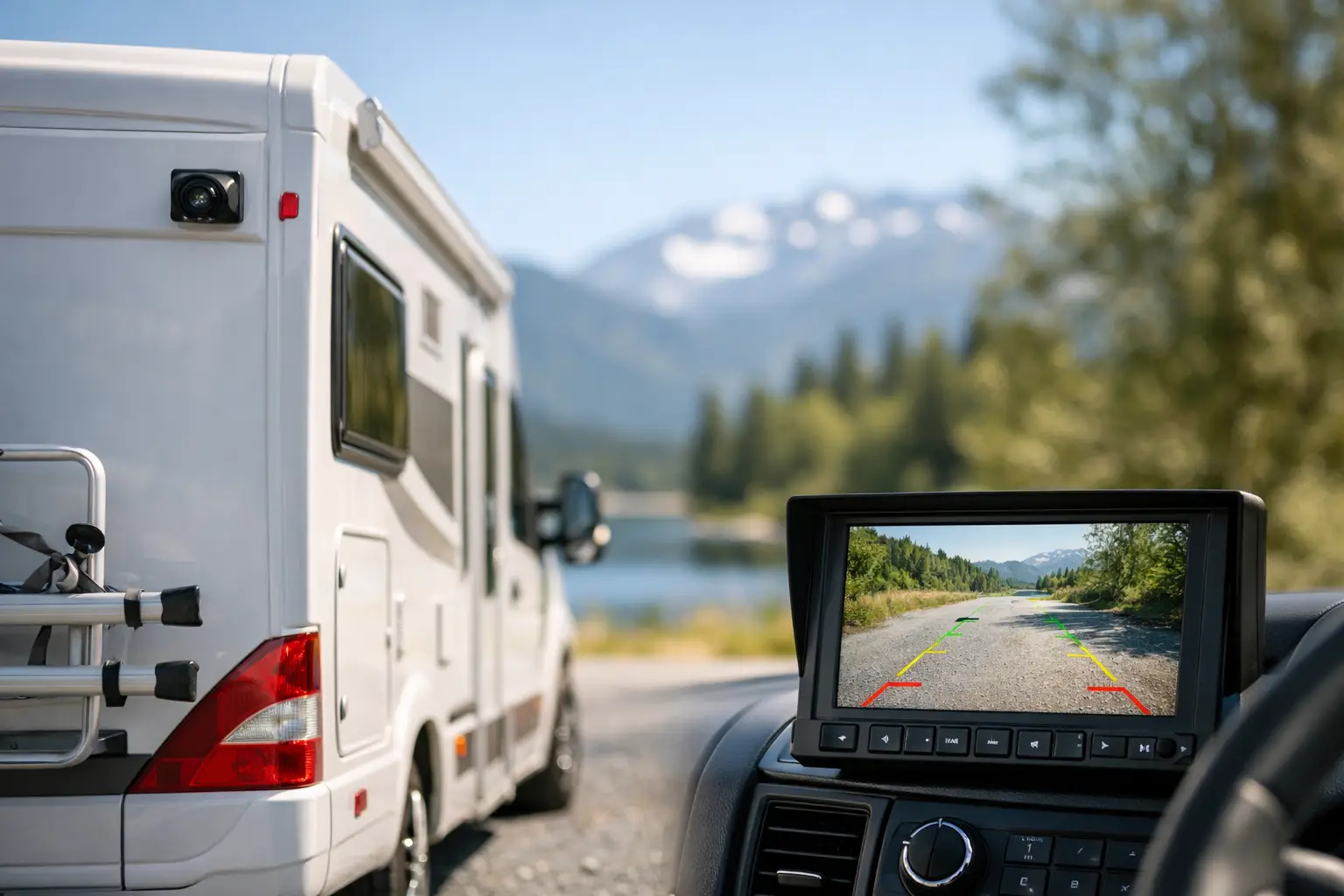 Mehr über den Artikel erfahren Camper mit Rückfahrkamera mieten leicht gemacht