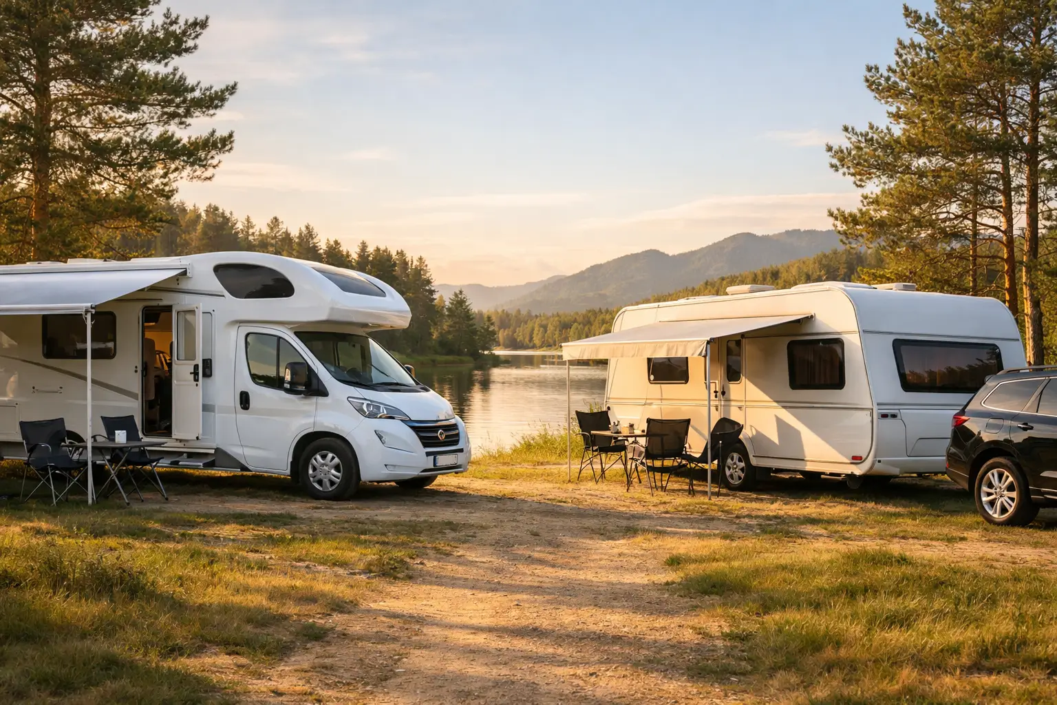 Mehr über den Artikel erfahren Camper oder Wohnwagen mieten: Was passt?