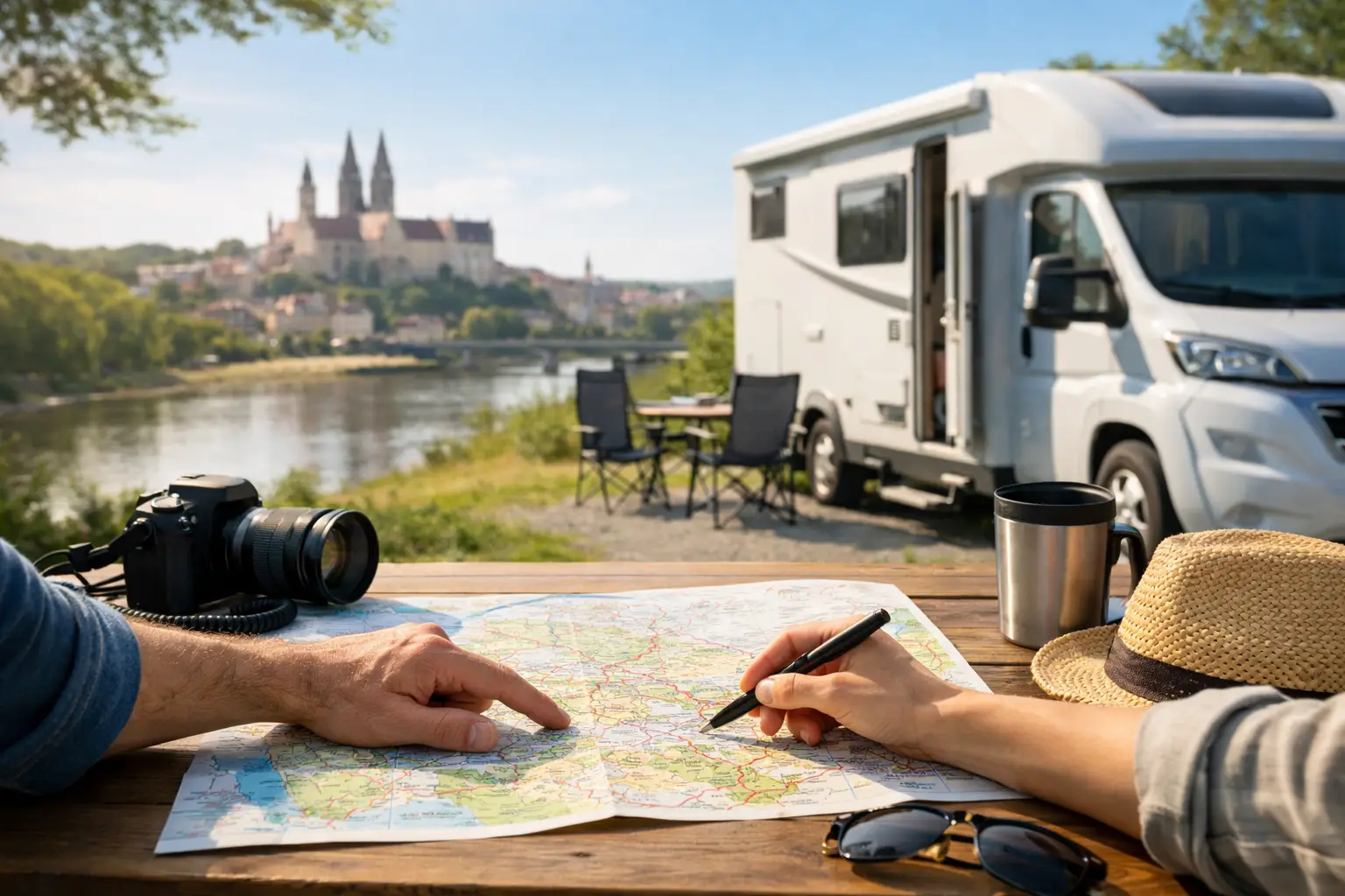 Mehr über den Artikel erfahren Kurzurlaub mit Camper ab Halle einfach planen