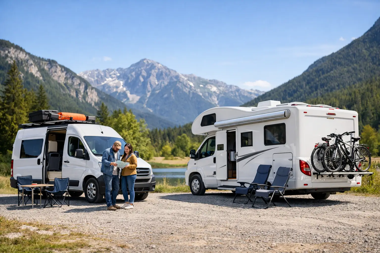 Mehr über den Artikel erfahren Mietcamper versus eigenes Wohnmobil – was lohnt sich?