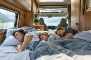 Mehr über den Artikel erfahren Wie viele schlafen im Wohnmobil? Schlafplätze erklärt
