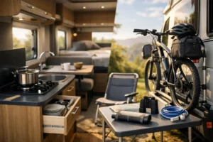 Mehr über den Artikel erfahren Wohnmobil-Ausstattung einfach erklärt