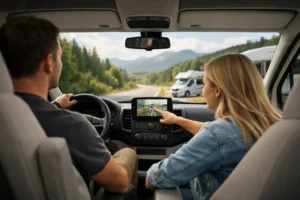 Mehr über den Artikel erfahren Wohnmobil mit Navi mieten und entspannt losfahren