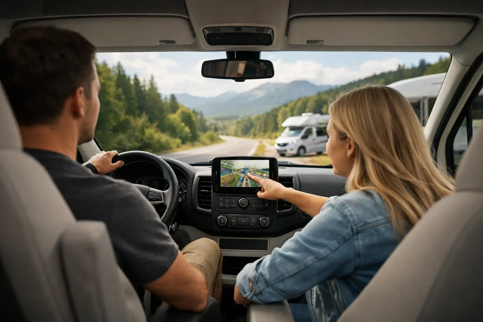 Mehr über den Artikel erfahren Wohnmobil mit Navi mieten und entspannt losfahren